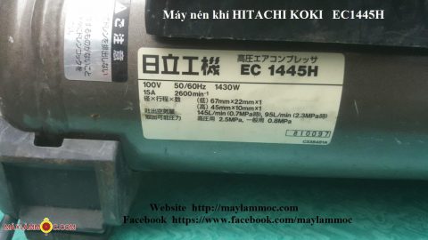 Máy nén khí HITACHI KOKI EC1445H nội địa Nhật